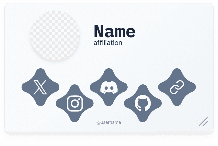 Profile card